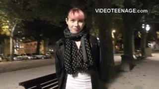 teen porn casting with sex toy